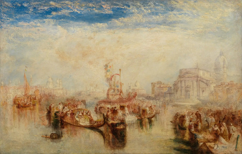 Depósito de las Tres Imágenes de John Bellini en La Chiesa Redentore, Venecia - J. M. W. Turner