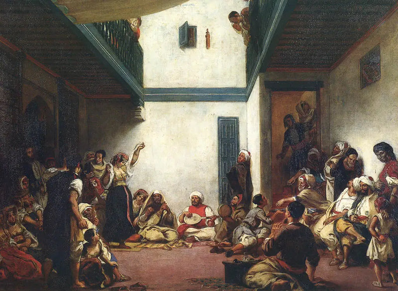 Judía en Marruecos - Eugène Delacroix