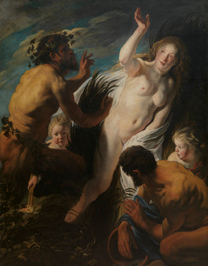 Pan en Syrinx - Jacob Jordaens1