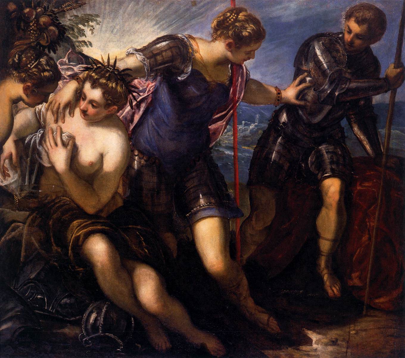 Minerve éloigne Mars de la Paix et de la Prospérité - Jacopo Tintoretto - Alpha Reproduction