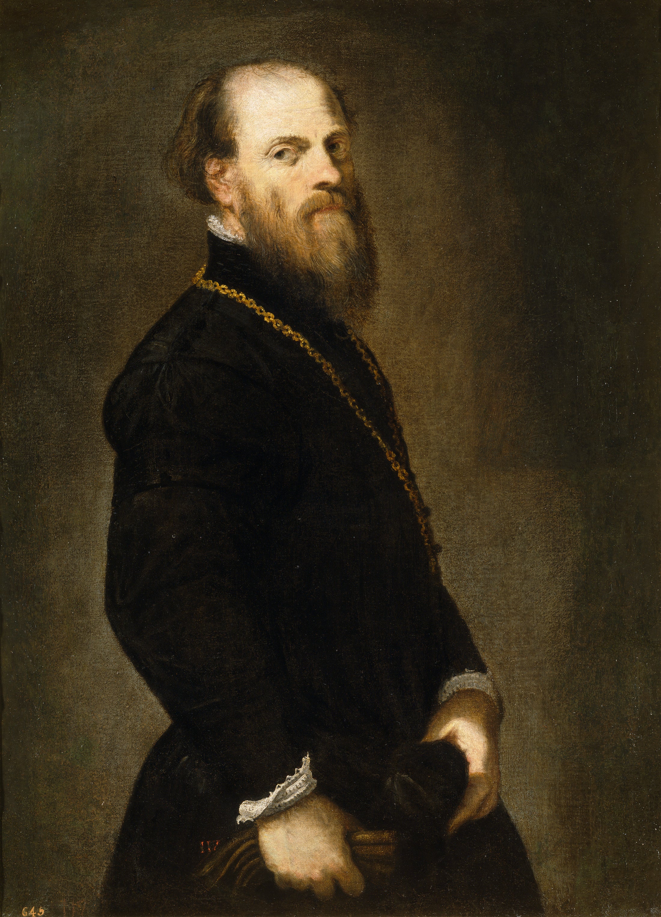 Homme à la chaîne d’or - Jacopo Tintoretto - Alpha Reproduction