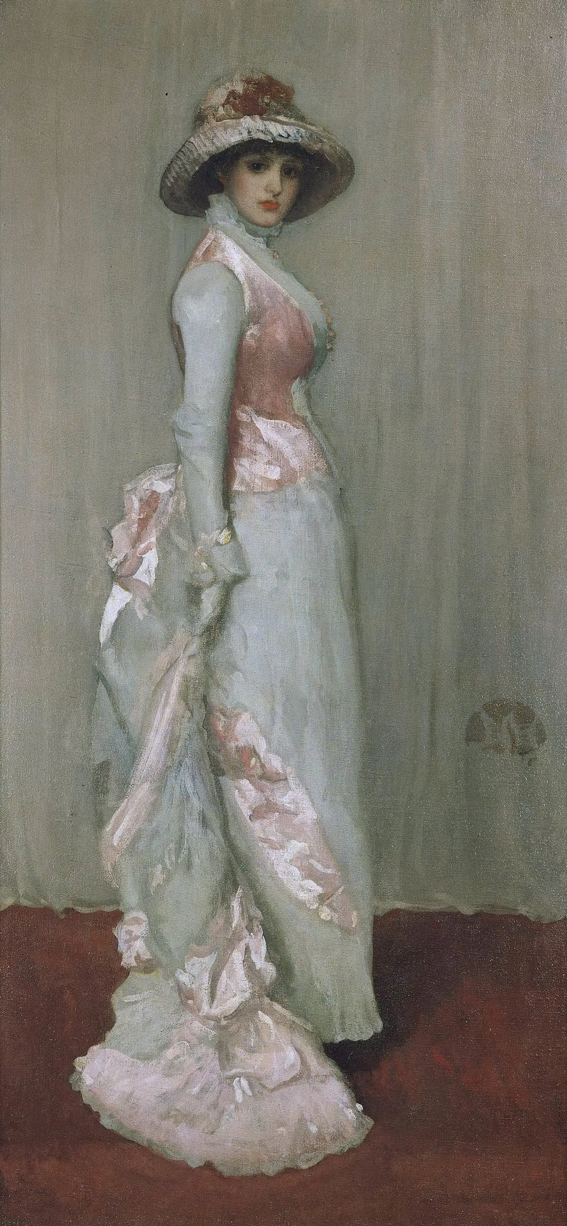 Armonía en Rosa y Gris: Lady Meux - James Abbott McNeill Whistler