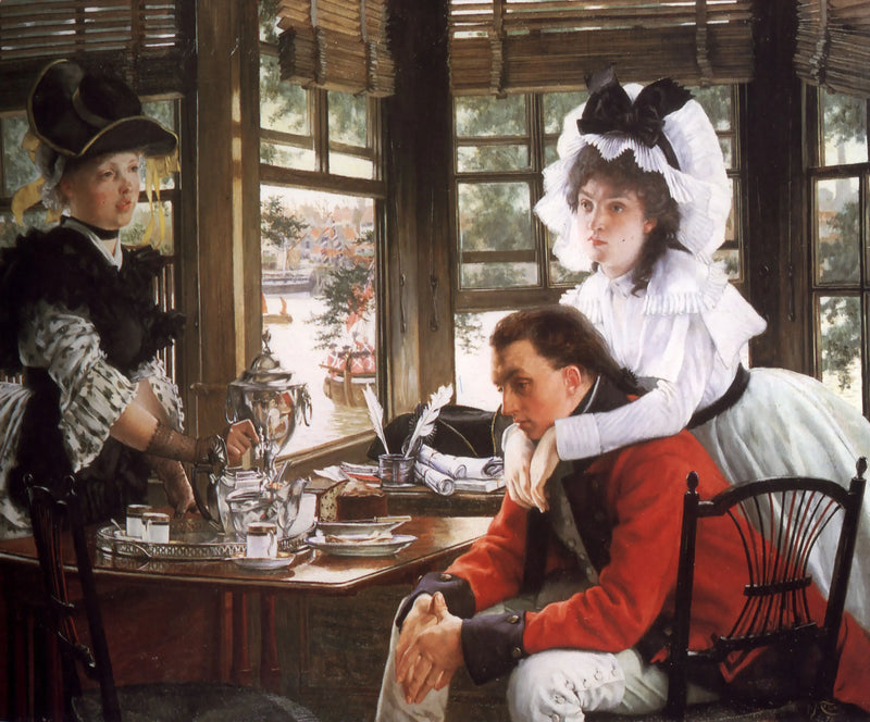 Malas noticias - James Tissot