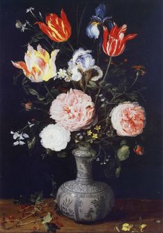 Fleurs dans un Wanli Kendi - Jan Brueghel l'Ancien