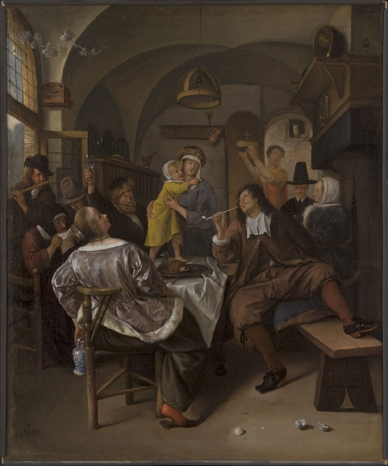 Compagnie joyeuse - Jan Steen