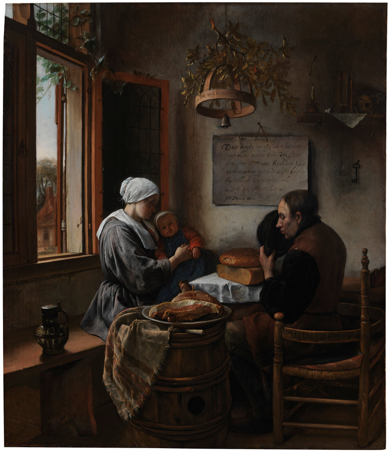 Prière avant le repas - Jan Steen