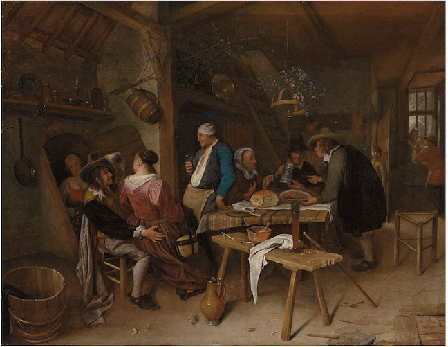 Scène dans une taverne - Jan Steen
