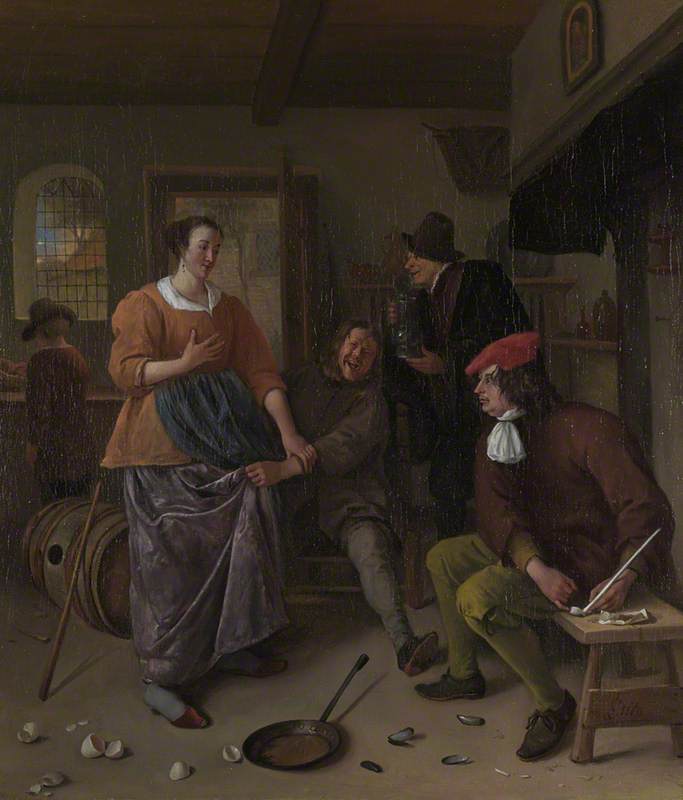 L'intérieur d'une auberge - Jan Steen