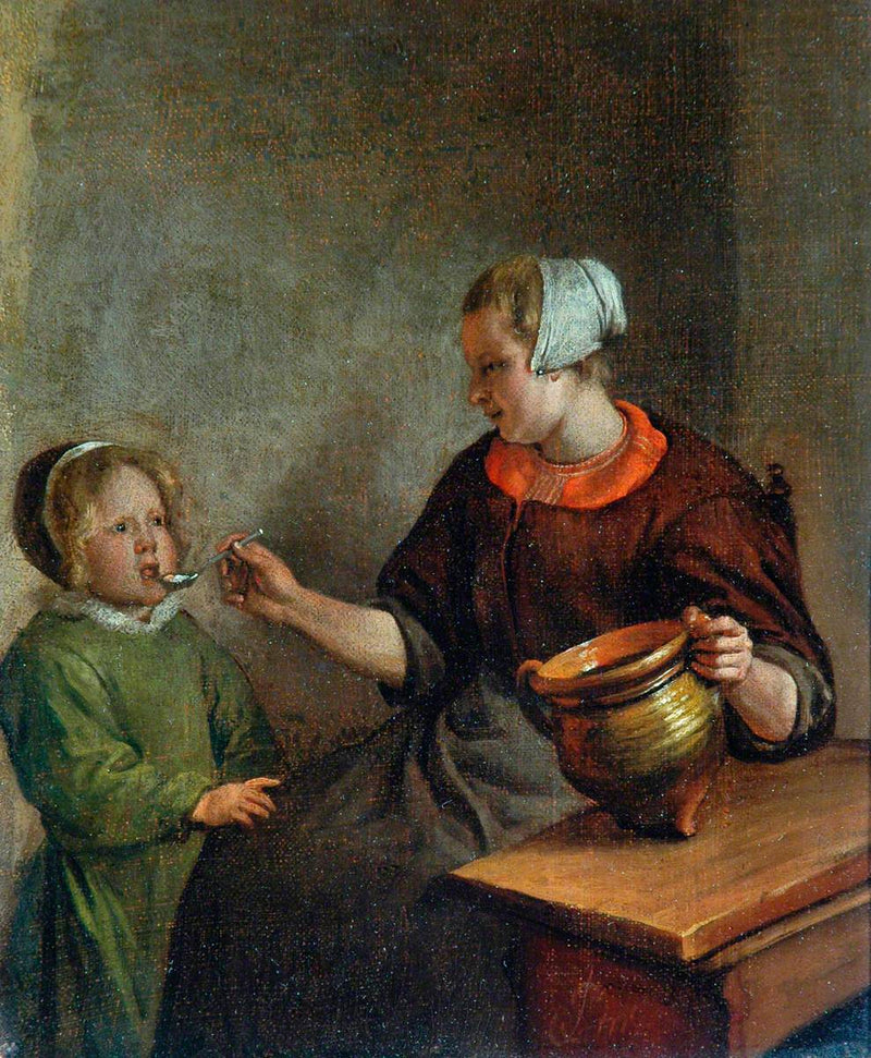 Mère et enfant - Jan Steen