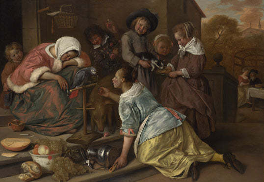 Les effets de l'intempérance - Jan Steen