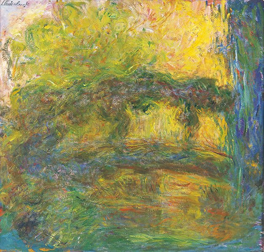 El Puente japonés – Claude Monet (1918–1924)