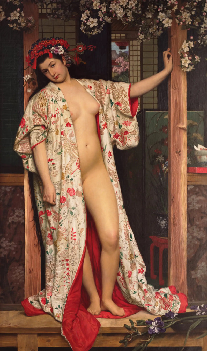 La japonesa en el baño - James Tissot