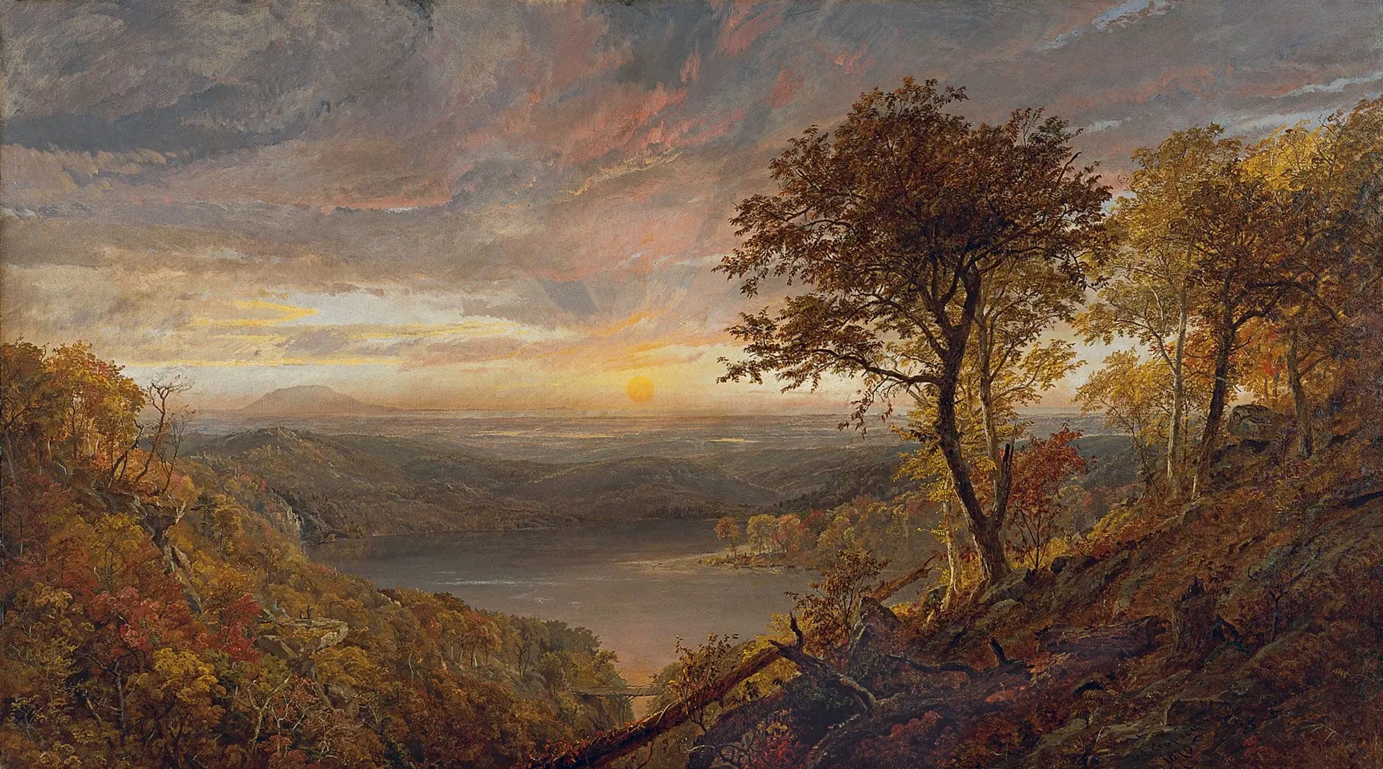 Lac Greenwood - Jasper Francis Cropsey - Alpha Reproduction