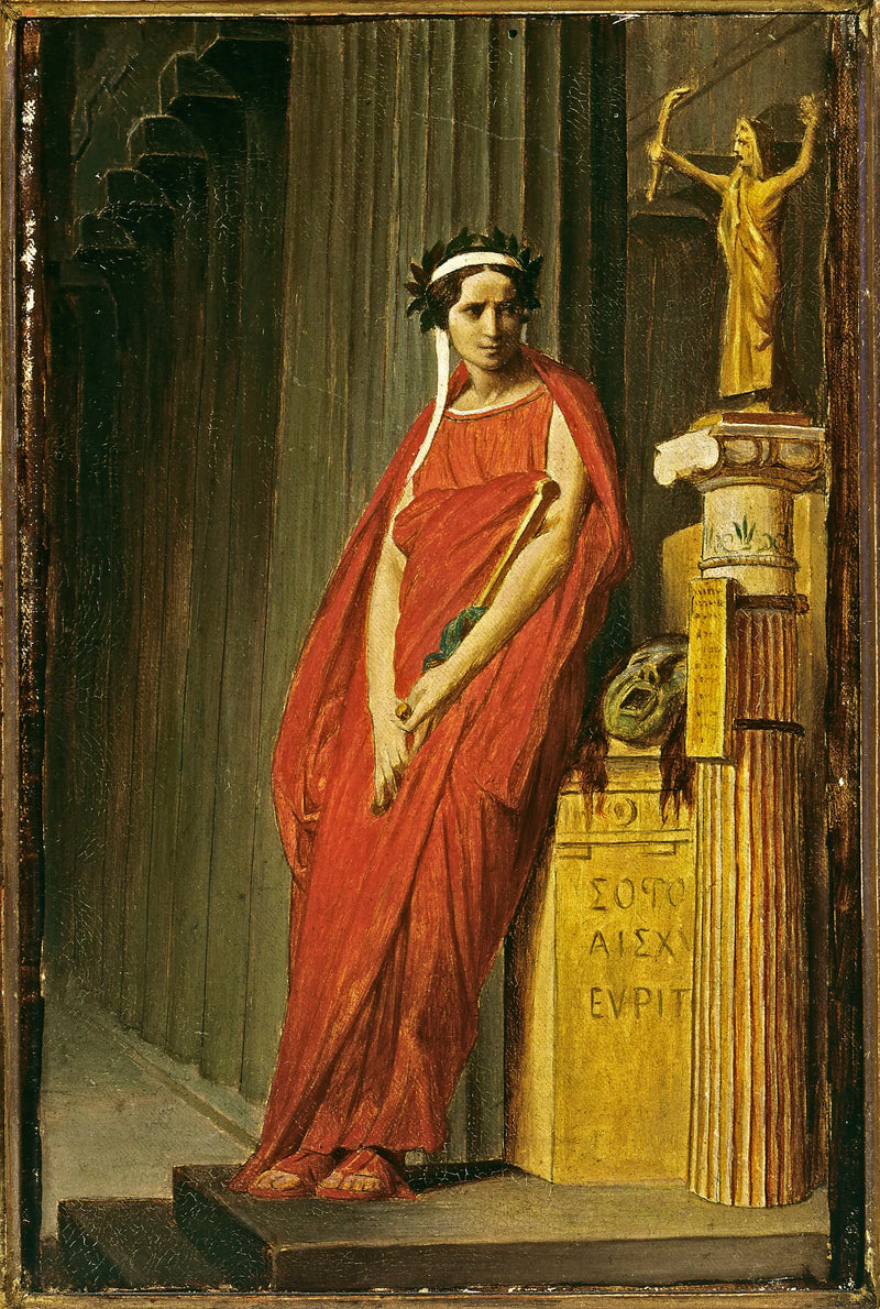 Rachel (1821-1858), en traje de tragedia - Jean-Léon Gérôme