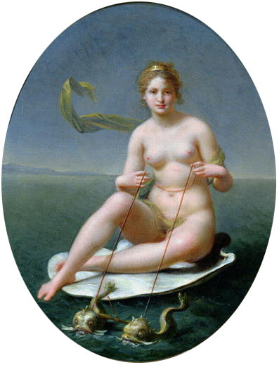 Le triomphe d'Amphitrite - Jean-Baptiste Regnault