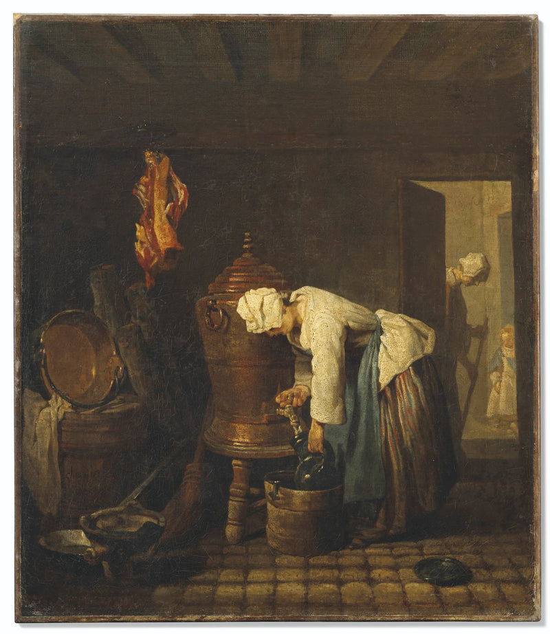 La fuente - Jean Simeón Chardin