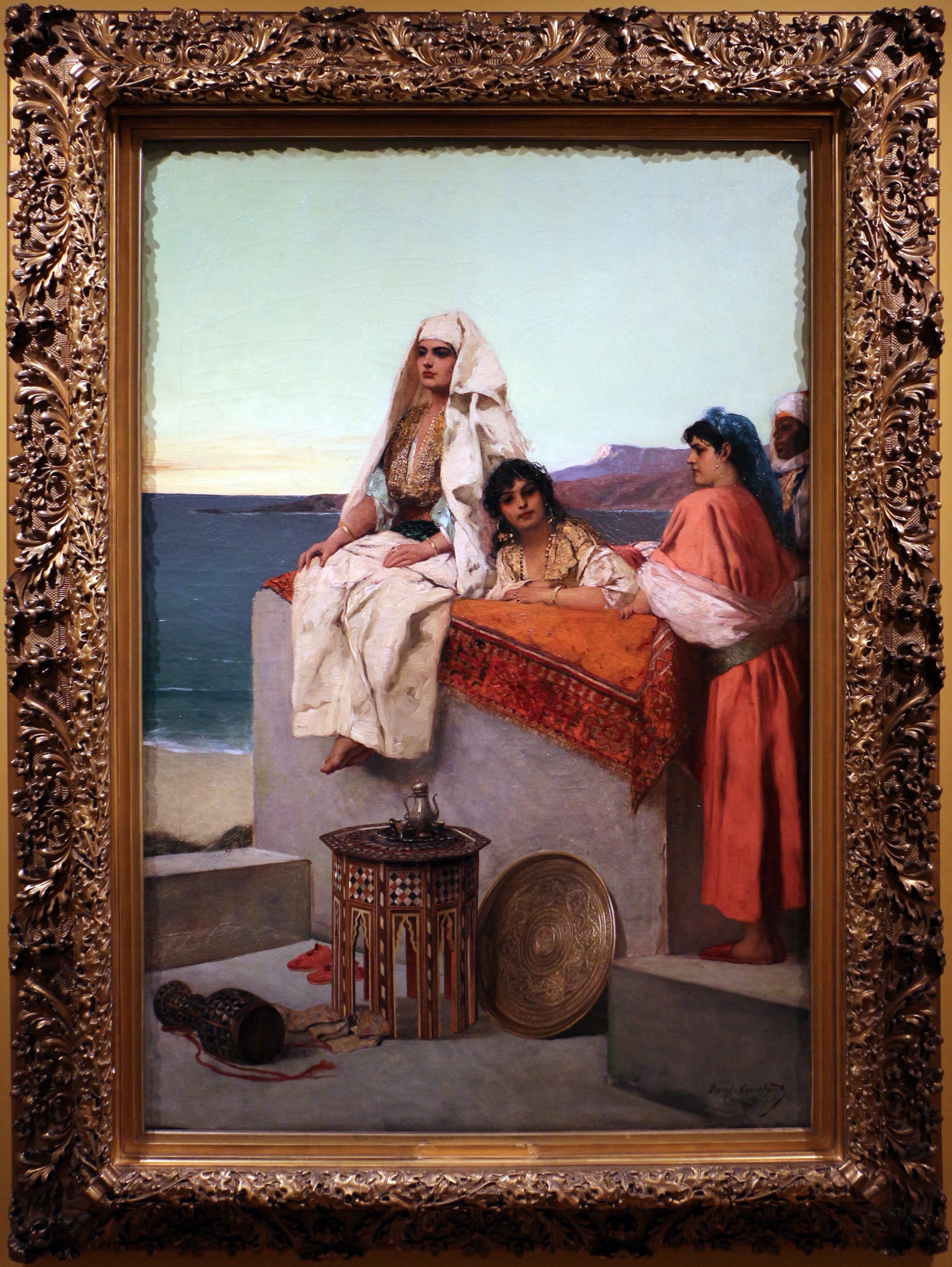 Soirée au bord de la mer — Tanger - Jean-Joseph Benjamin-Constant