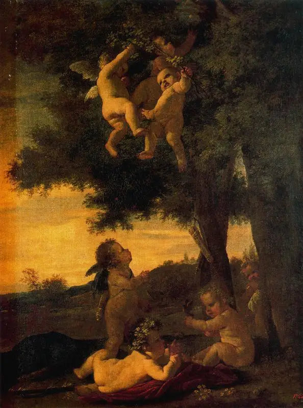 Juegos infantiles y putti - Nicolas Poussin