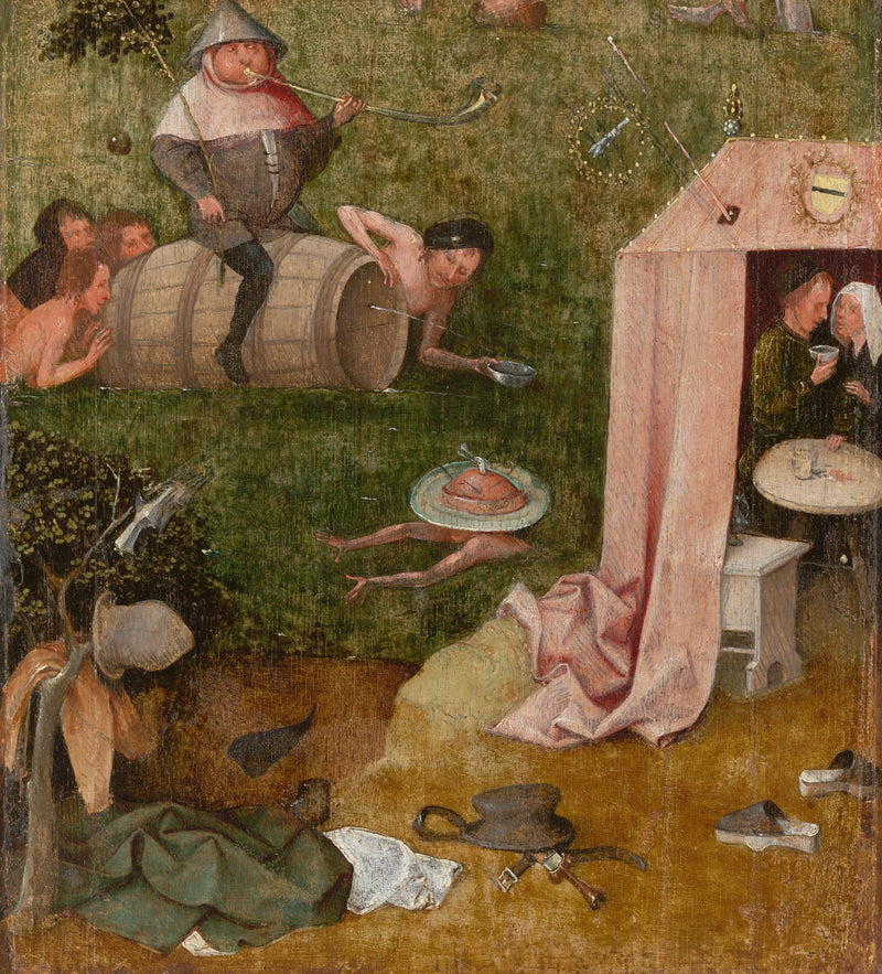 Alegoría de la depravación y del placer - Hieronymus Bosch