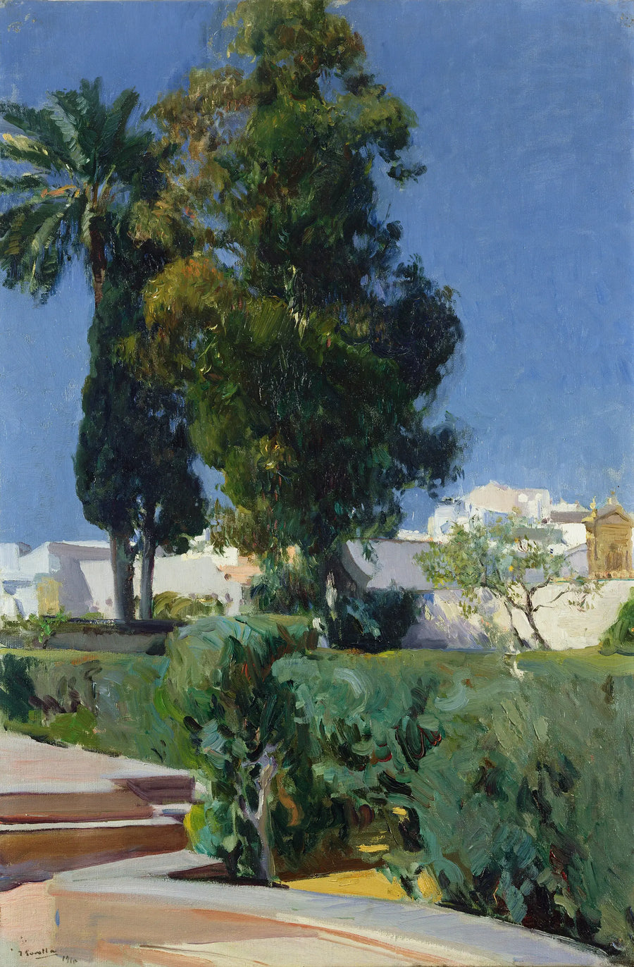 Rincón del Jardín, Alcázar, Sevilla - Joaquín Sorolla