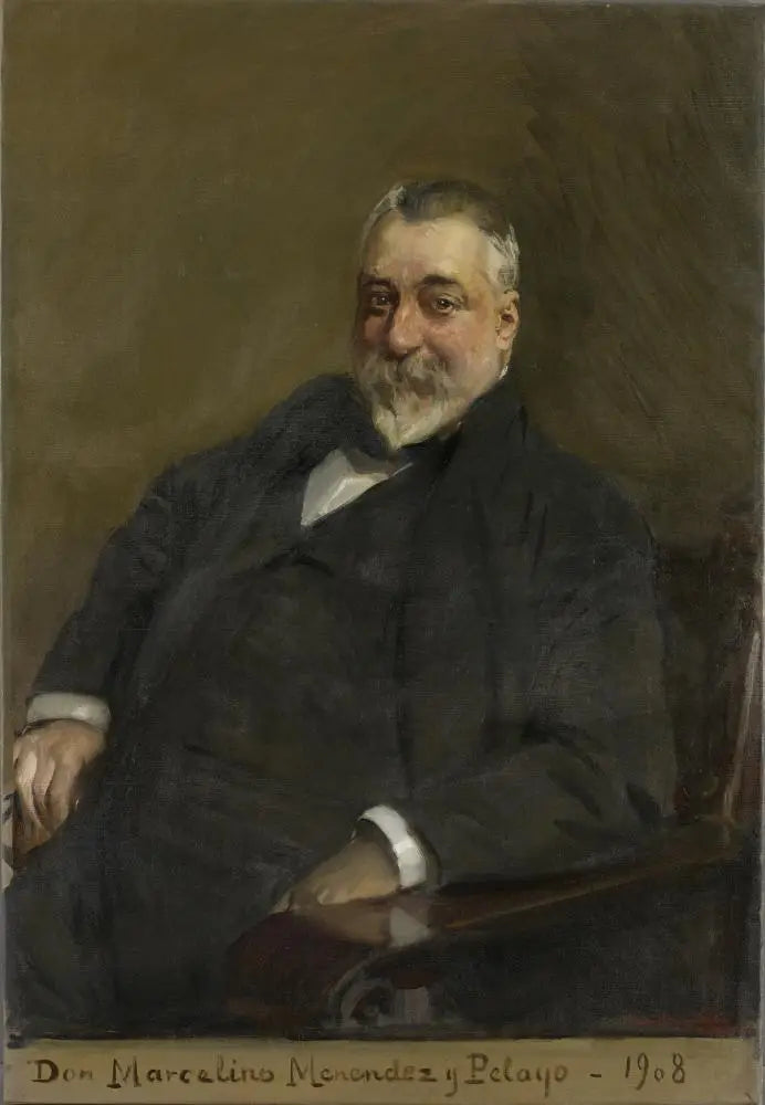 Marcelino Menéndez y Pelayo - Joaquín Sorolla