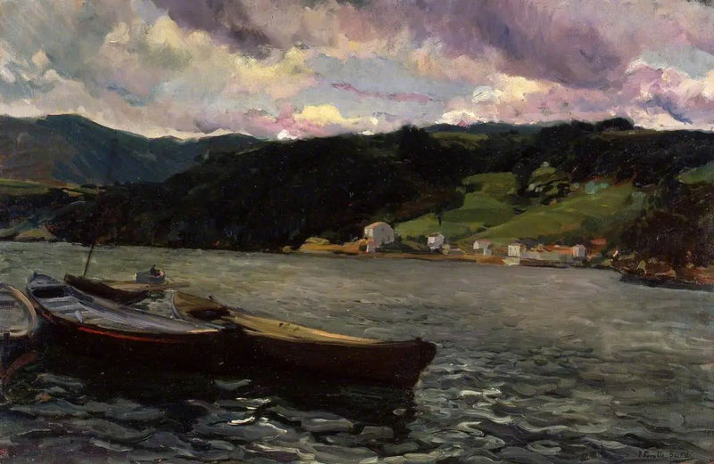 Estuario del Nalón, Asturias - Joaquín Sorolla