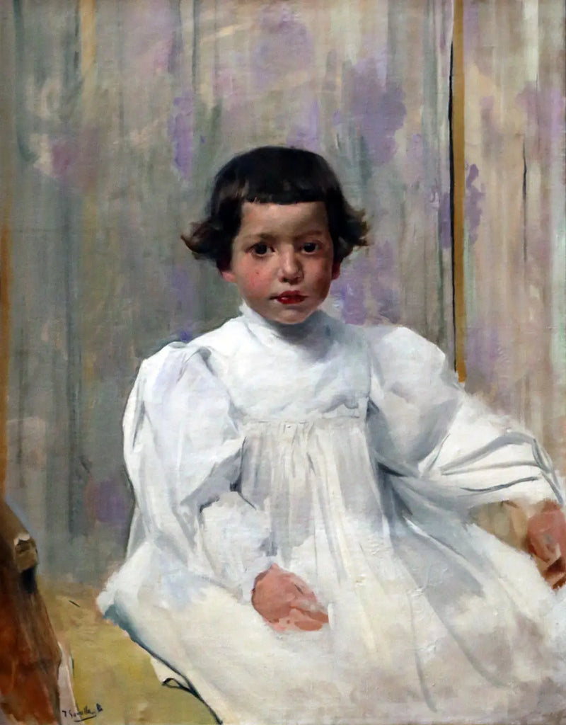 Joaquín Sorolla García en blanco - Joaquín Sorolla
