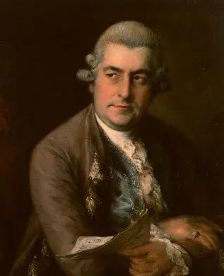 Retrato de Johann Christian Bach (1735-1782) - Thomas Gainsborough