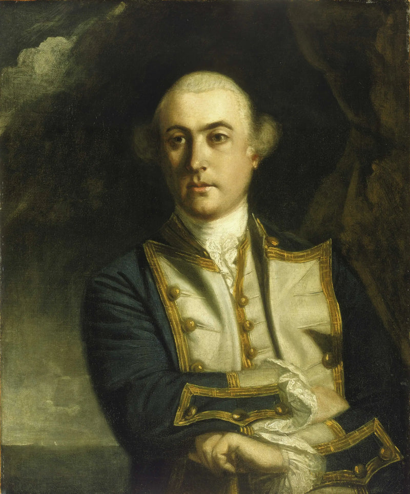 Capitán el honorable John Byron, 1723-1786 - Joshua Reynolds