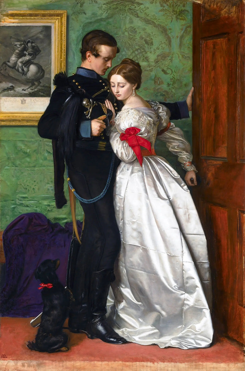 El Brunswicker negro - John Everett Millais