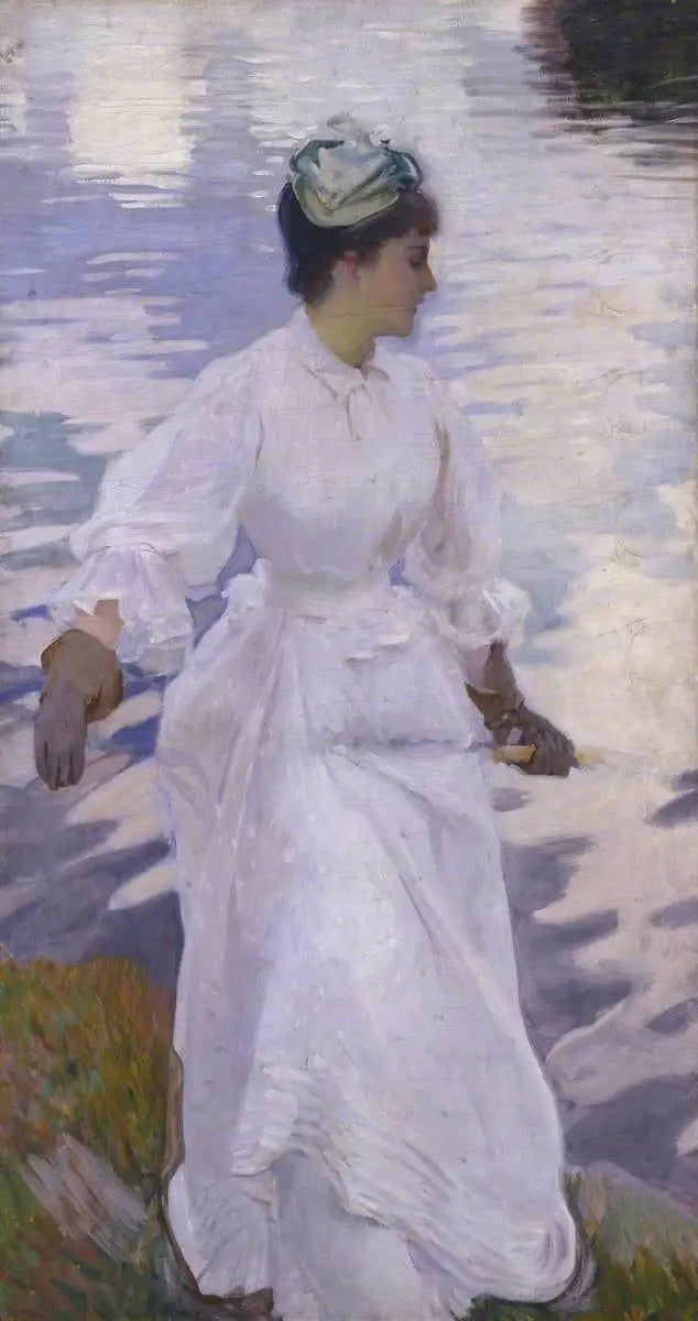 Dama Pescadora - Sra. Ormond - John Singer Sargent