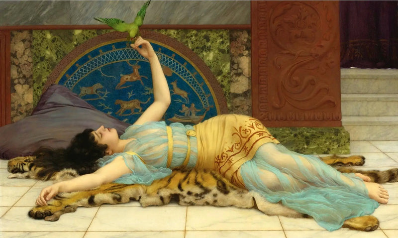 Dolce Far Niente (1897) - John William Godward