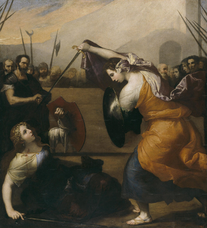 Combate de mujeres - Jusepe de Ribera