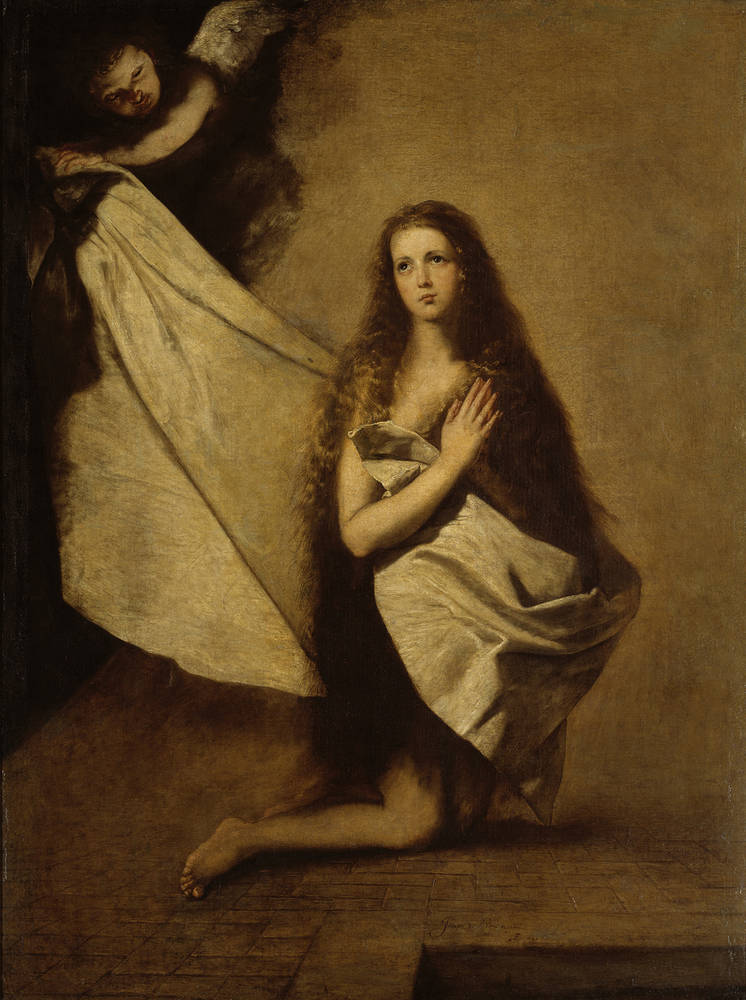Santa Inés en prisión - Jusepe de Ribera