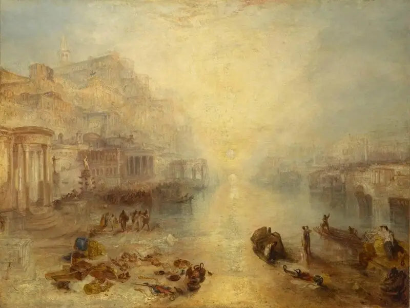 Italia Antigua - Ovidio Desterrado de Roma - J. M. W. Turner