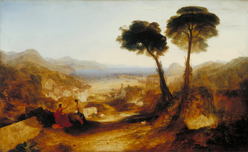 La Bahía de Baiae, con Apolo y la Sibila - J. M. W. Turner