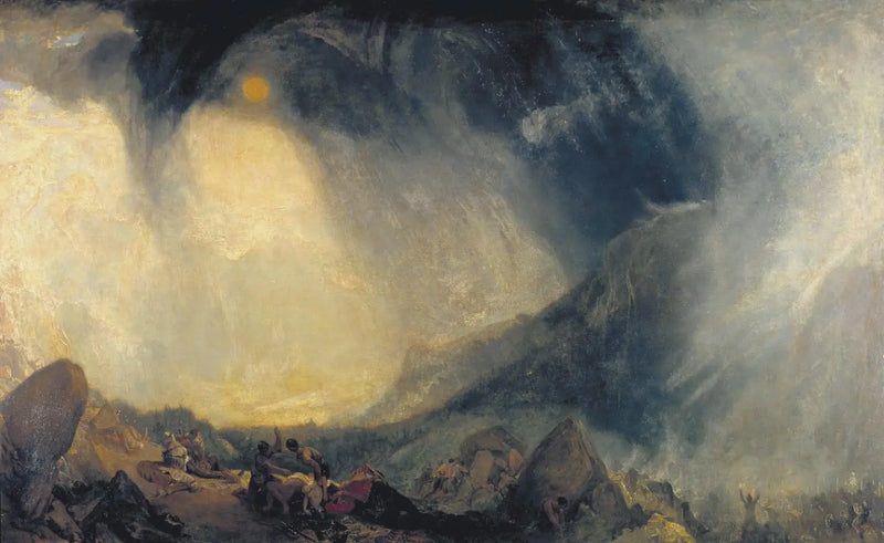 Aníbal cruzando los Alpes - J. M. W. Turner