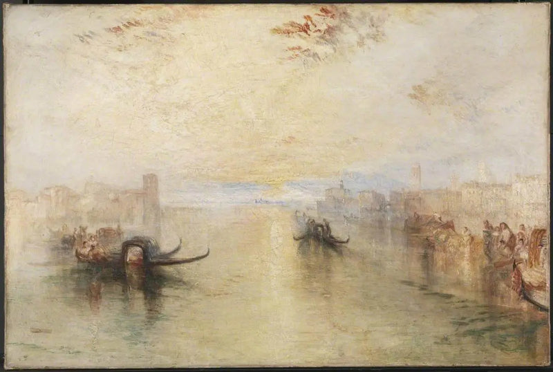 San Benedetto, Mirando hacia Fusina - J. M. W. Turner