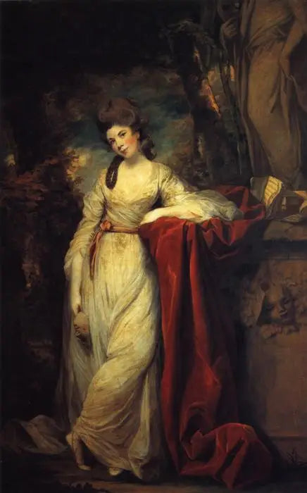 Mme Abington (c. 1737-1815), como musa cómica - Joshua Reynolds