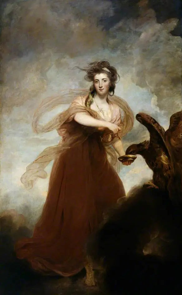 Mme Musters en el papel de Hebe - Joshua Reynolds