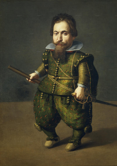 Portrait d'un Nain - Juan van der Hamen