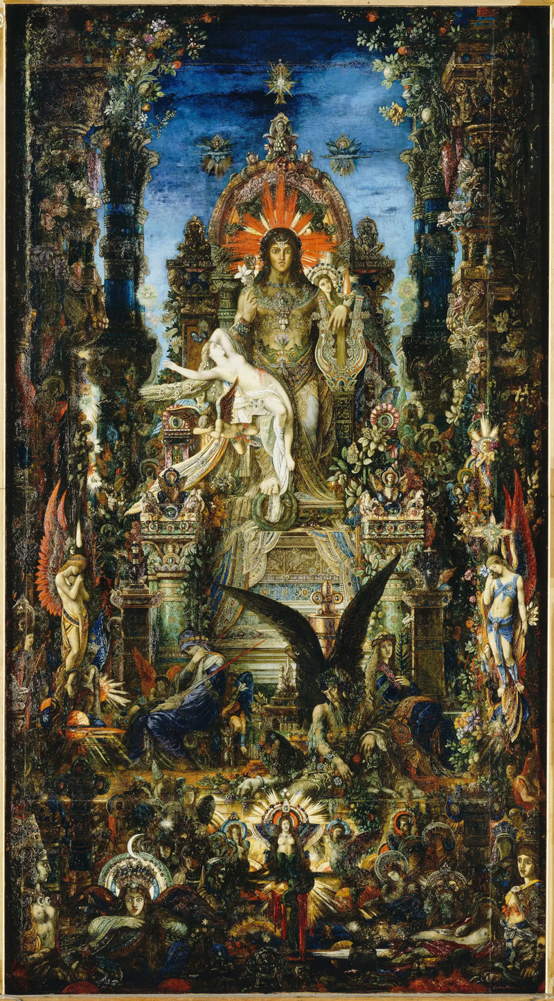 Júpiter y Semele - Gustave Moreau