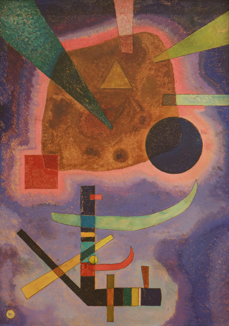 Tres elementos - Vassily Kandinsky