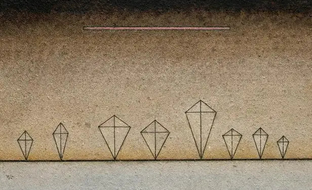 Reproduction du tableau « Huit fois - Vassily Kandinsky » par Alpha Reproduction en peinture à l’huile