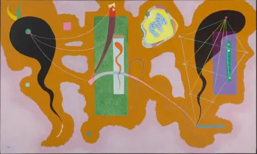 El verde penetrante - Vassily Kandinsky