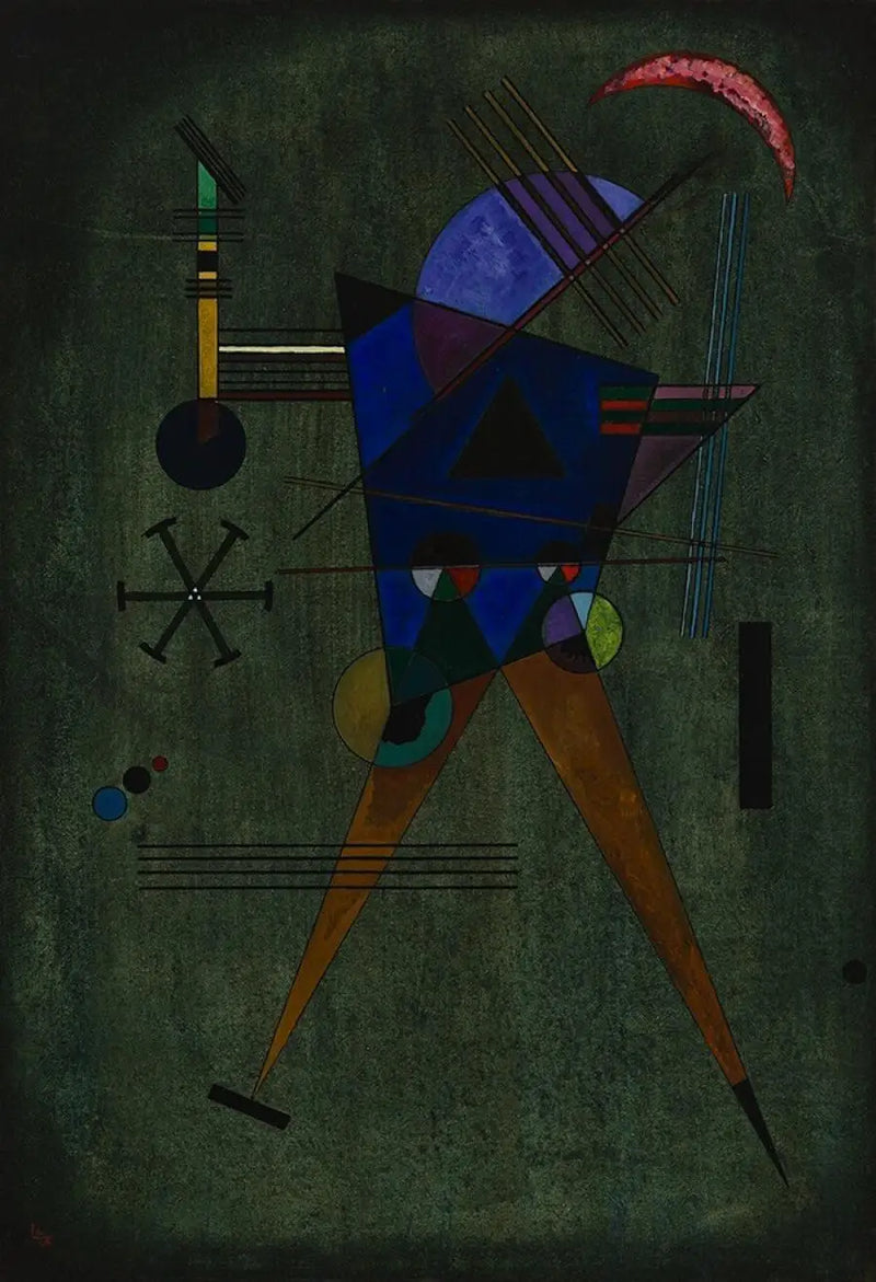 Triángulo negro - Vassily Kandinsky