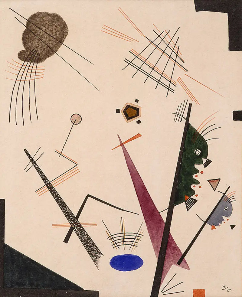 Composición (1924) - Vassily Kandinsky
