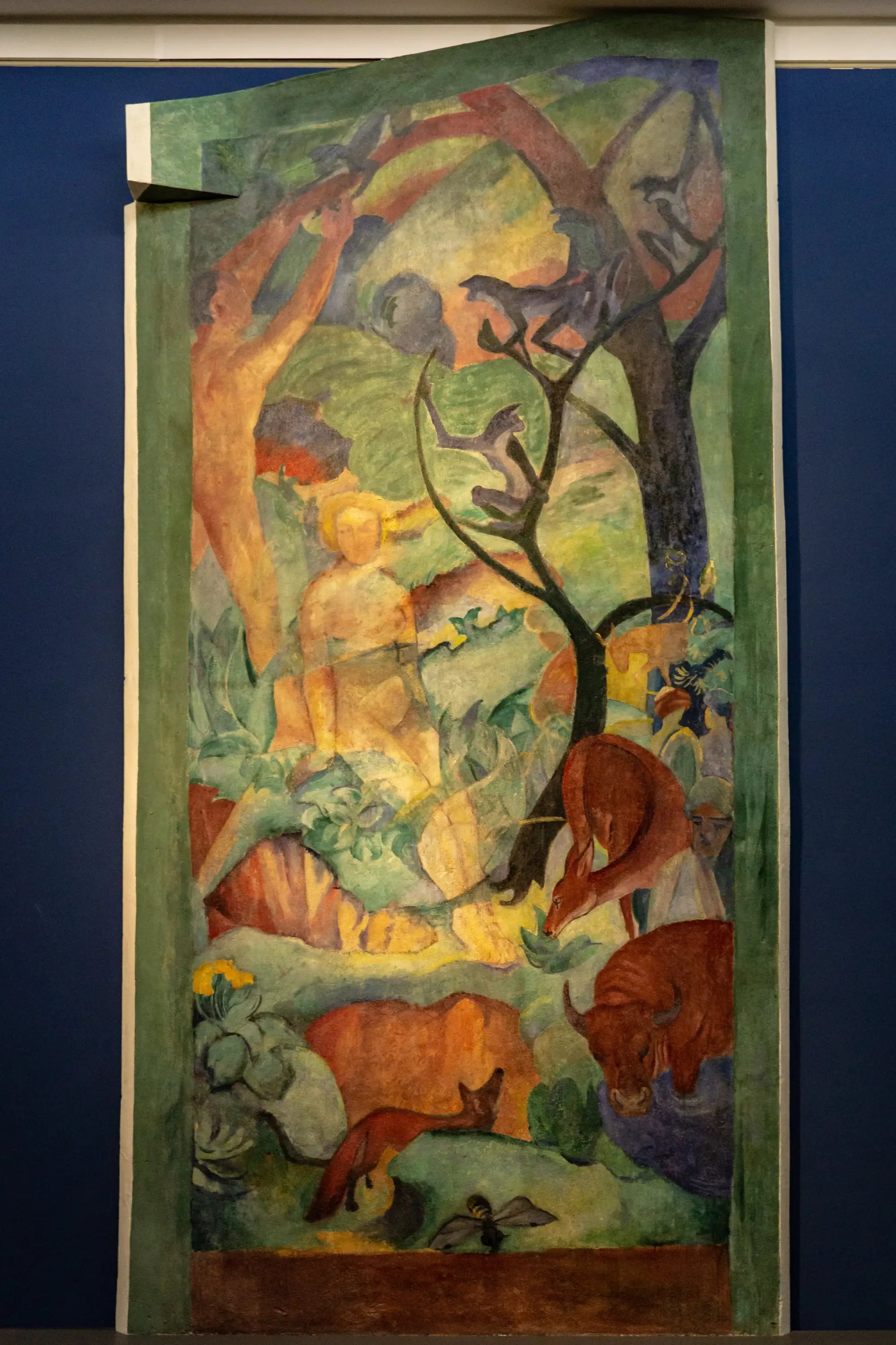 Reproduction du tableau « Paradis - Franz Marc » par Alpha Reproduction en peinture à l’huile