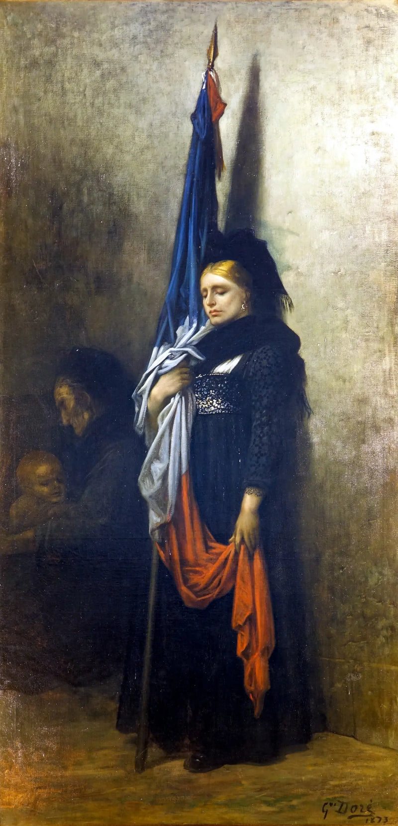 La Alsacia herida - Gustave Doré