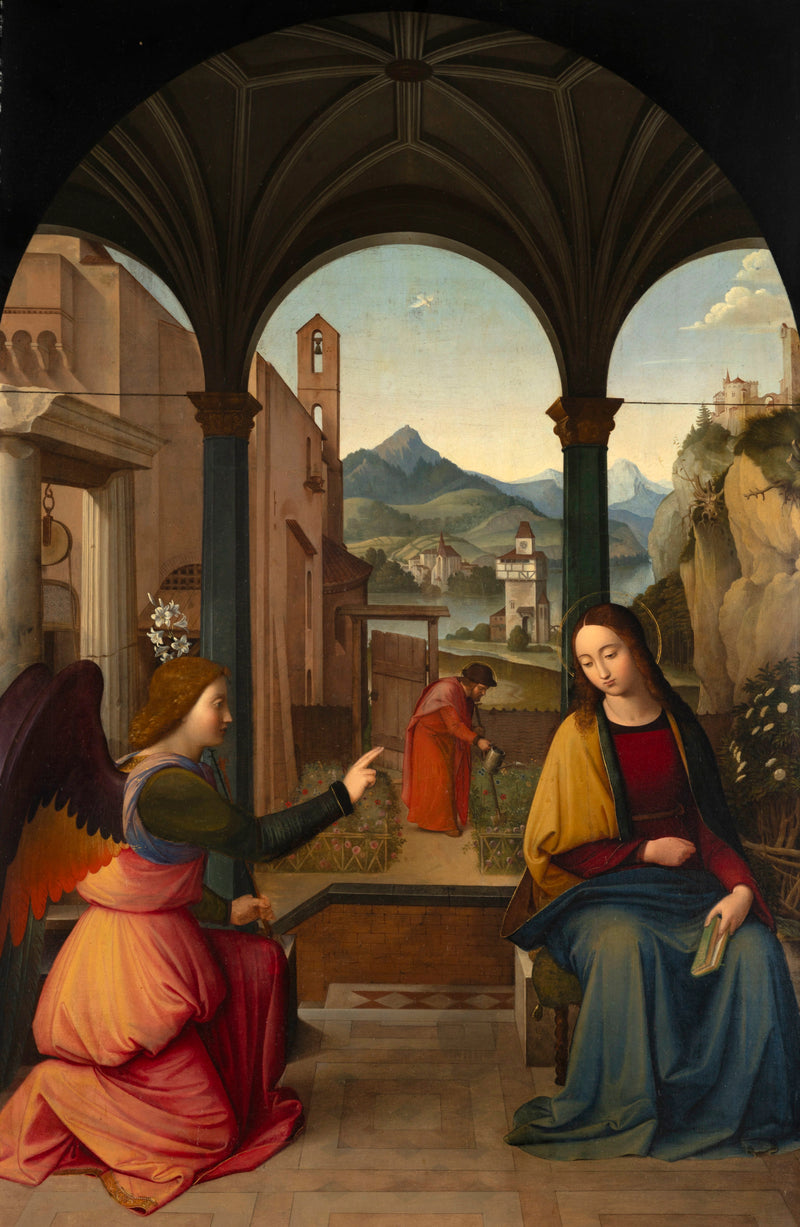 La Anunciación - Johann Friedrich Overbeck